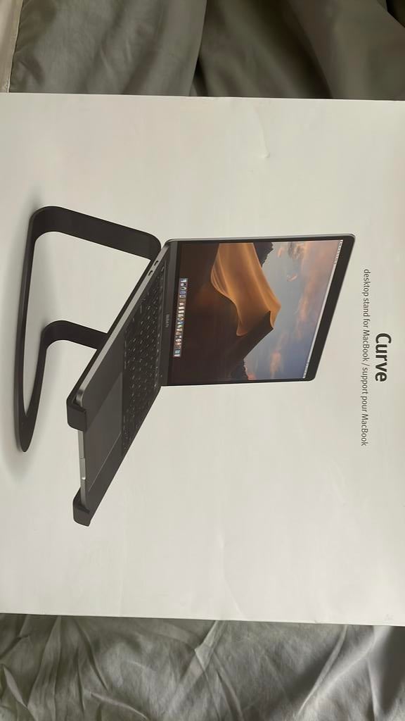 Curve for macbook / support mac book, Enlèvement, Neuf