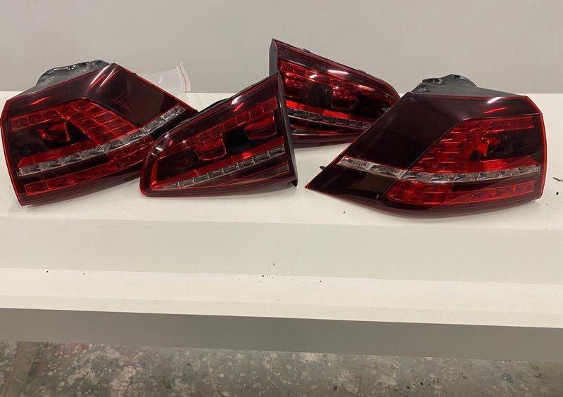 Feu arrières led golf7, Enlèvement