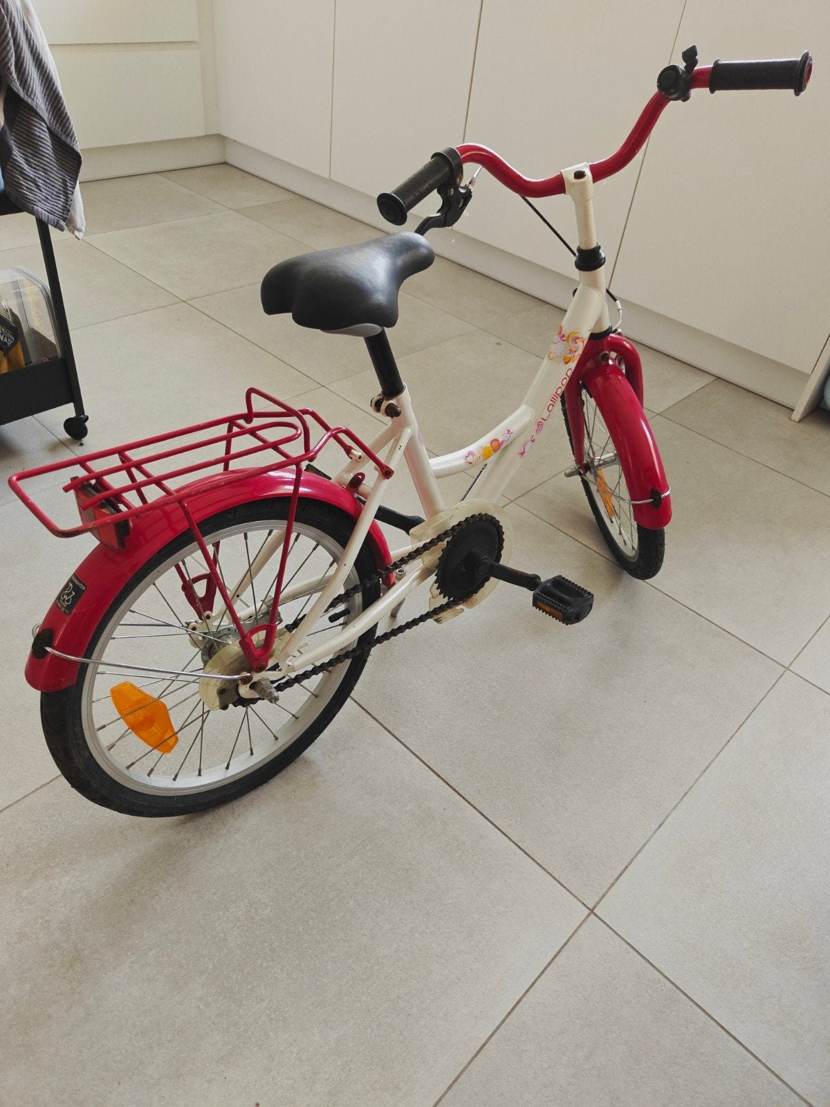 Meisjesfiets voor meisjes tot 1m20, Ophalen