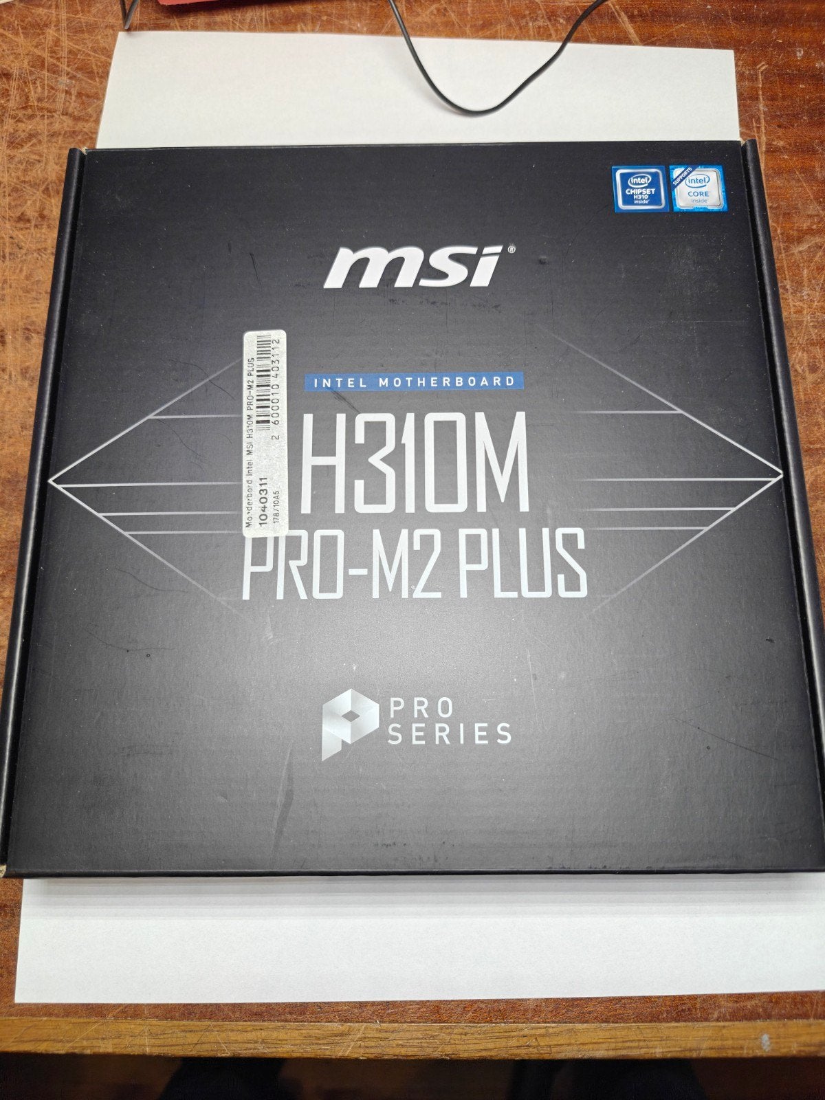 MSI H310M PRO M2 PLUS, Informatique & Logiciels, Enlèvement ou Envoi, LGA 1151, DDR4, Micro-ATX