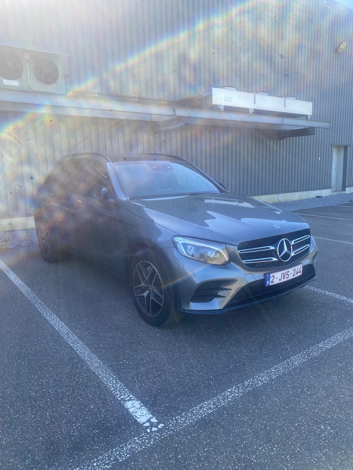 Mercedes glc 250 amg line, Auto's, Automaat, Leder, GLC, Diesel