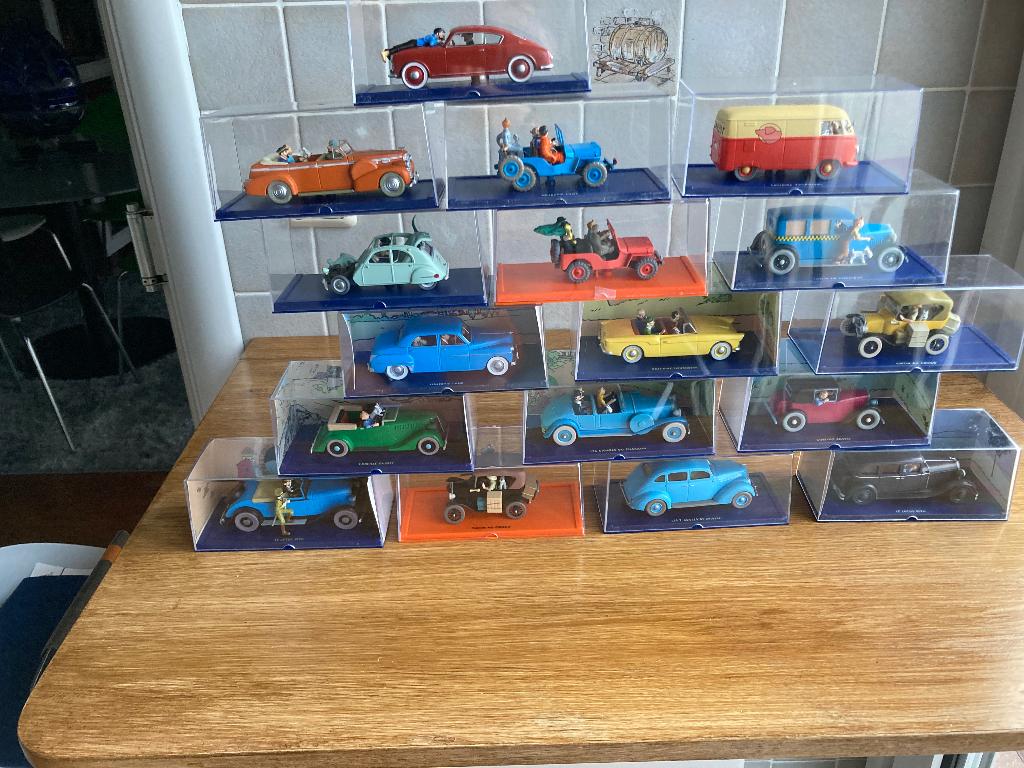 Tintin - voitures 1/43 avec boitier(s), Enlèvement, Neuf