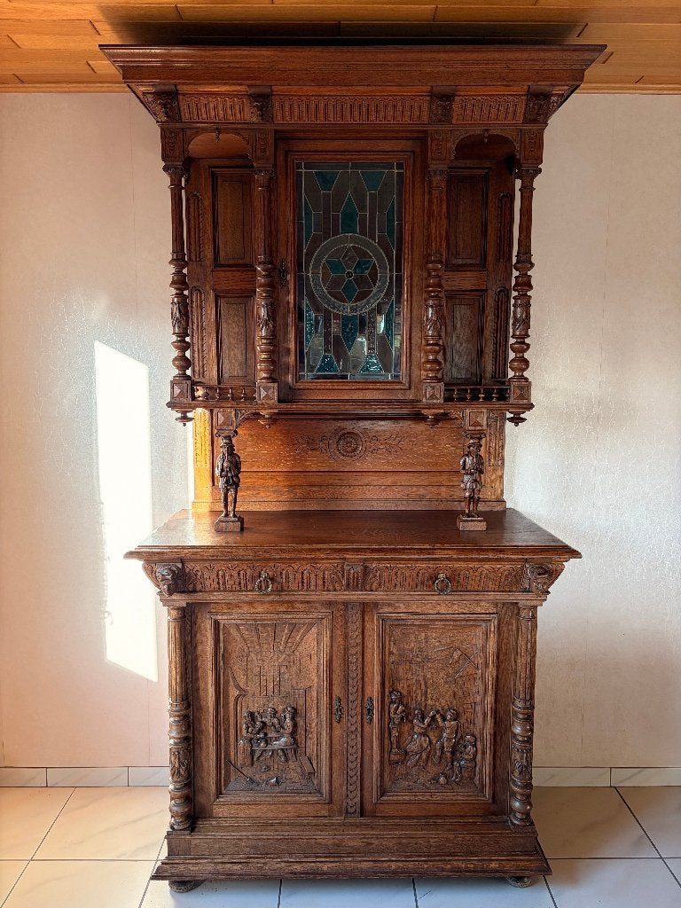 Eikenhouten inboedel, Enlèvement, Comme neuf