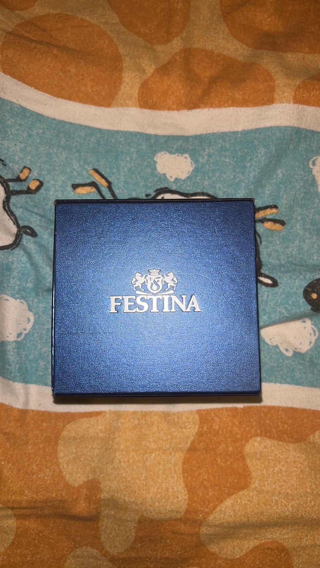 Festina chronograafhorloge — wijzerplaat, stalen armband, Overige merken, Staal, Staal, Polshorloge