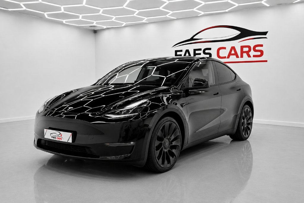Tesla Model Y Performance Dual Motor 393 Kw, Auto's, Tesla, Automaat, Euro 6, Zwart, Leder