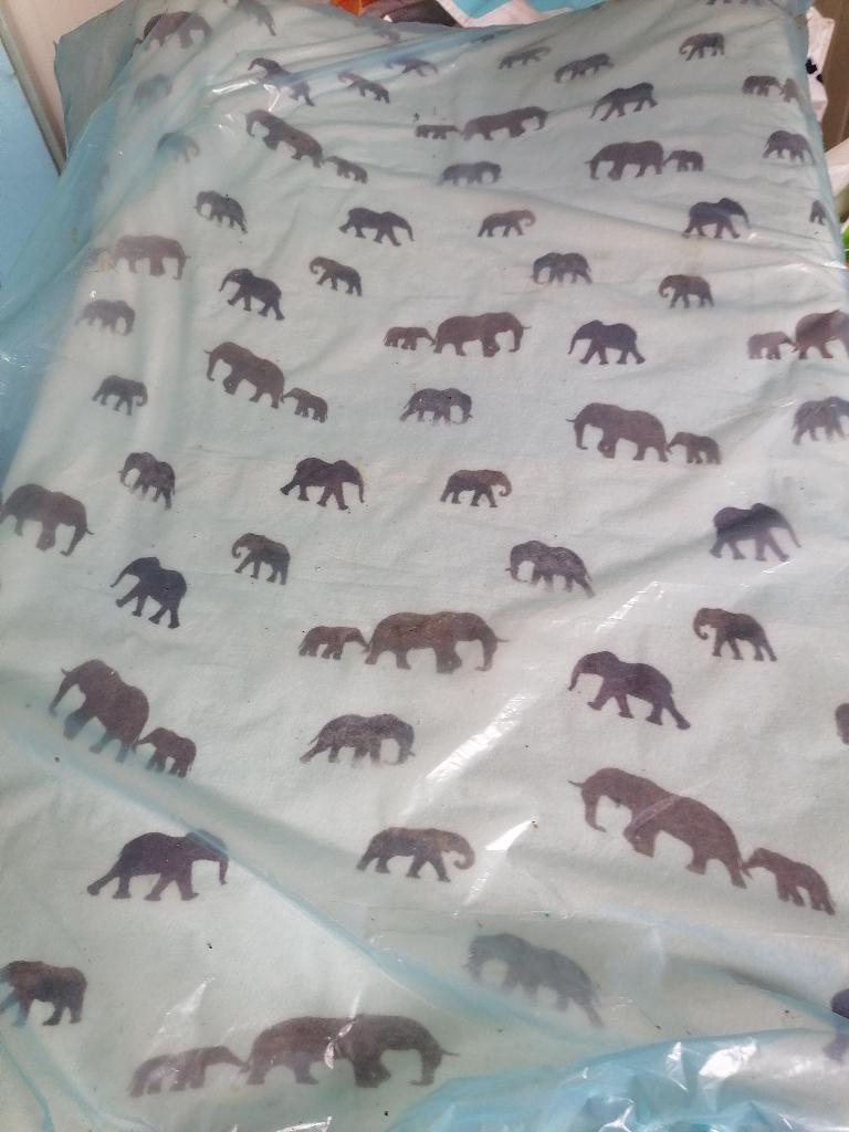 baby verzorgkussen met olifantenmotief, Ophalen