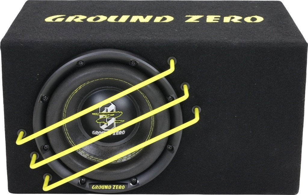 Ground Zero GZRB 20SPL 20cm 8 inch subwoofer gepoort 1000W, Ophalen of Verzenden, Nieuw