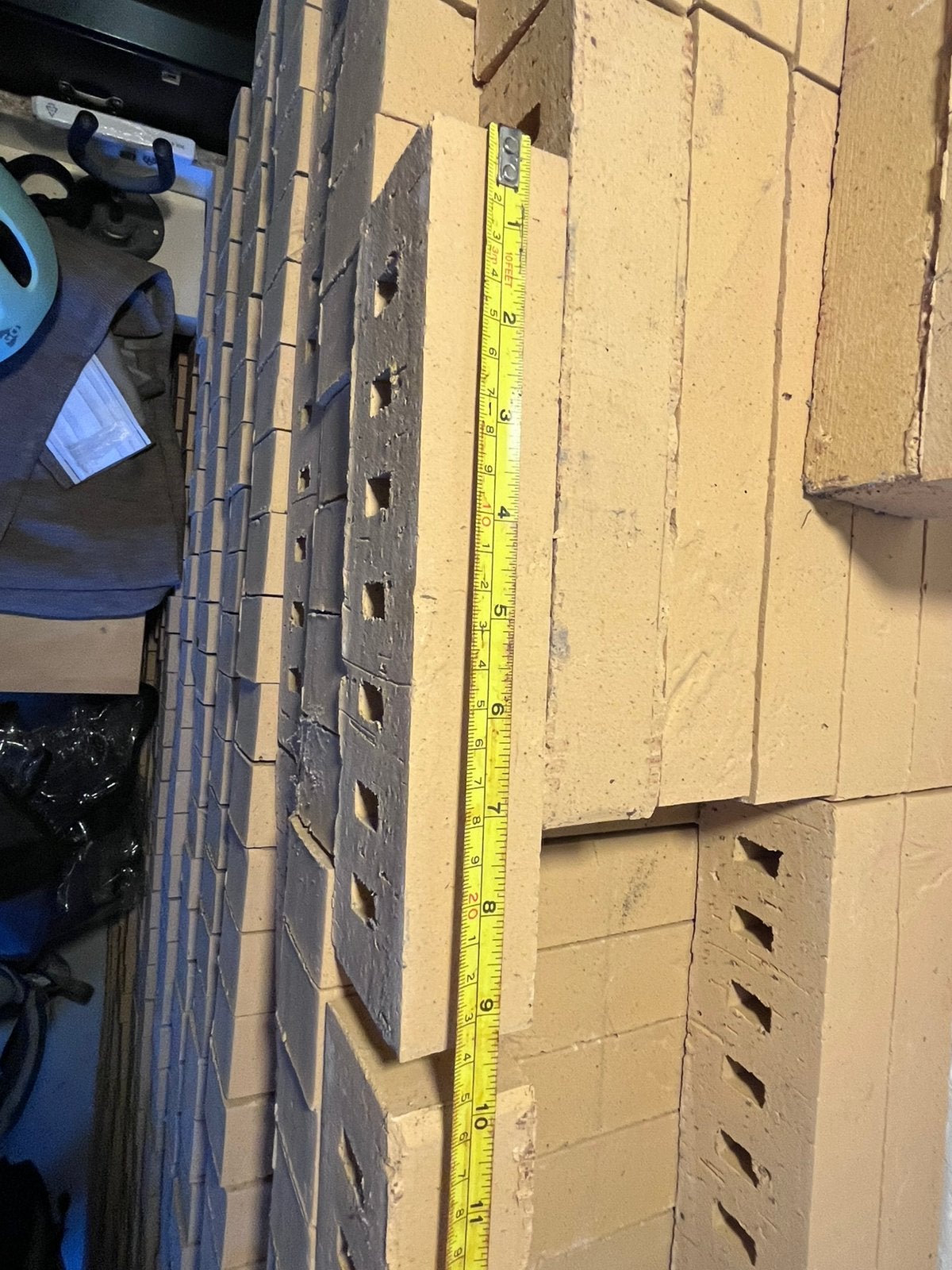 Brique de parement jaune, Bricolage & Construction, Enlèvement ou Envoi, Neuf