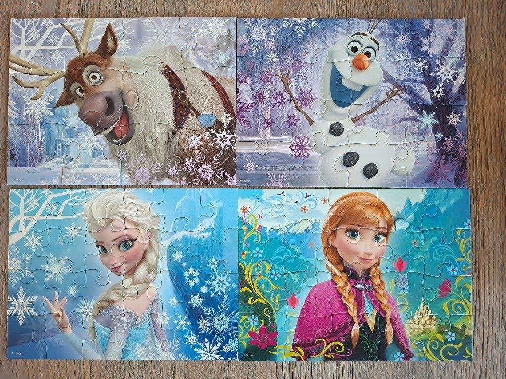 Frozen: 2 puzzels (vandaag afhalen), Ophalen, Gebruikt
