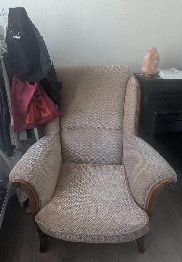 Vintage eenzit, Vintage, Bois, Comme neuf, Enlèvement