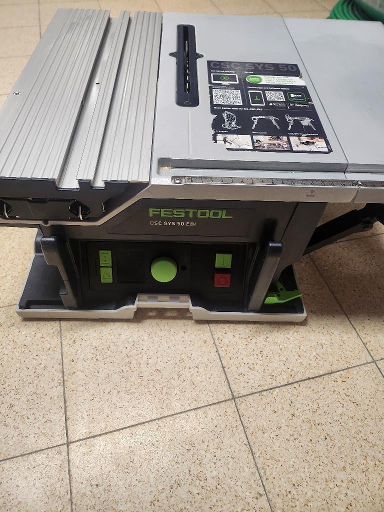 Festool tafelzaag csc sys 50, Doe-het-zelf en Bouw, Gereedschap | Zaagmachines, Ophalen, Zo goed als nieuw, Overige typen, Festool