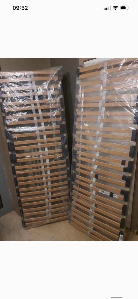 Aantaal 2bodemen bijna nieuw 69cmx 195cm, Ophalen, Zo goed als nieuw