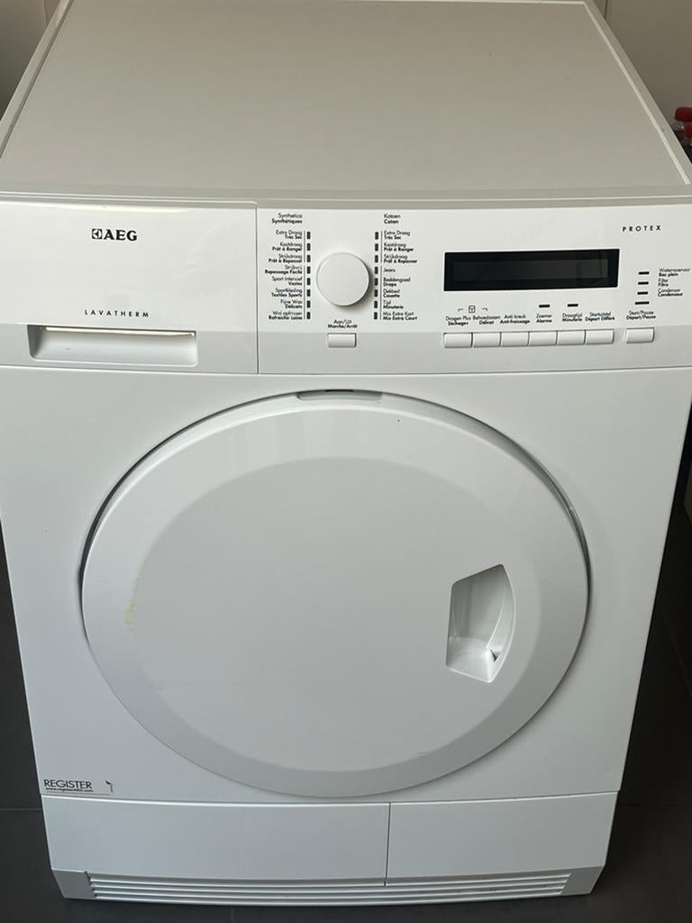 Sécheur à pompe à chaleur Aeg 8 kg classe A +++, Enlèvement, Comme neuf