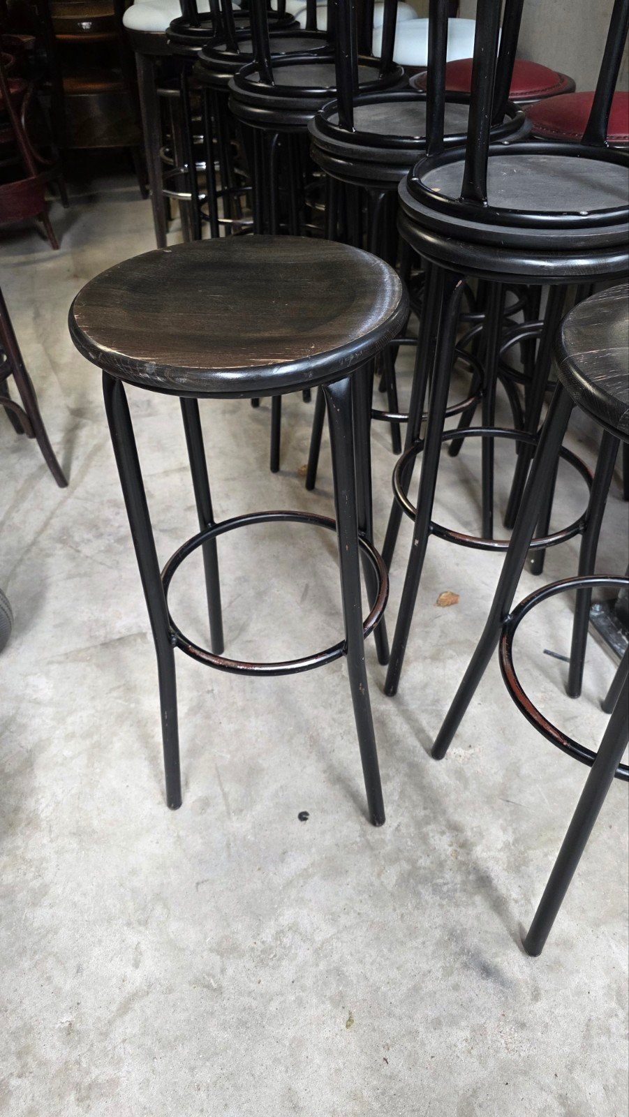 industriële Tolix stoelen tafels horeca bar cafe lot partij, Hobby en Vrije tijd, Ophalen of Verzenden