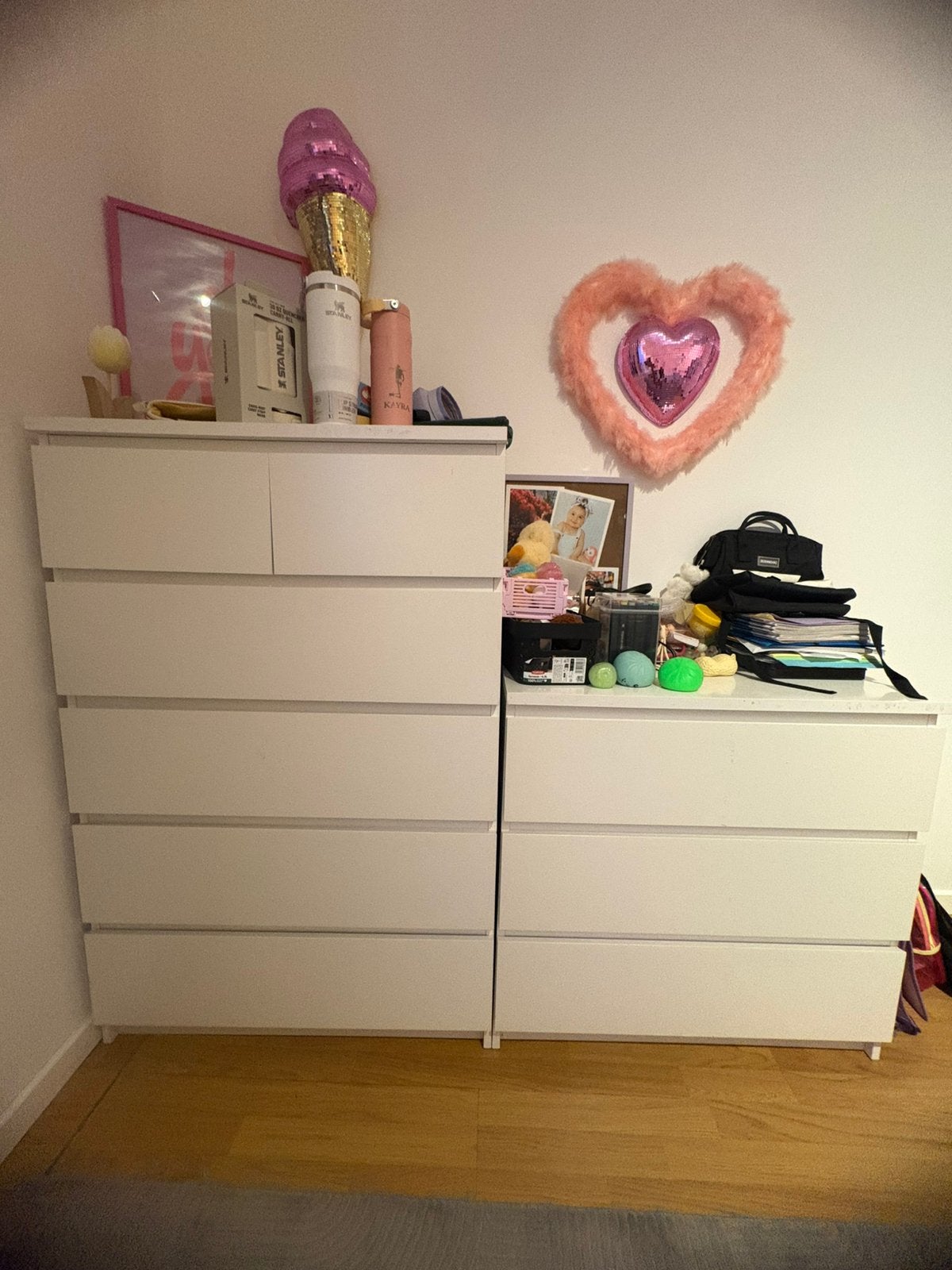 IKEA MALM ladekasten – wit, Ophalen, Zo goed als nieuw