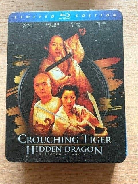 Crouching Tiger, Hidden Dragon blu-ray limited edition, CD & DVD, Blu-ray, Enlèvement ou Envoi, Utilisé, Action
