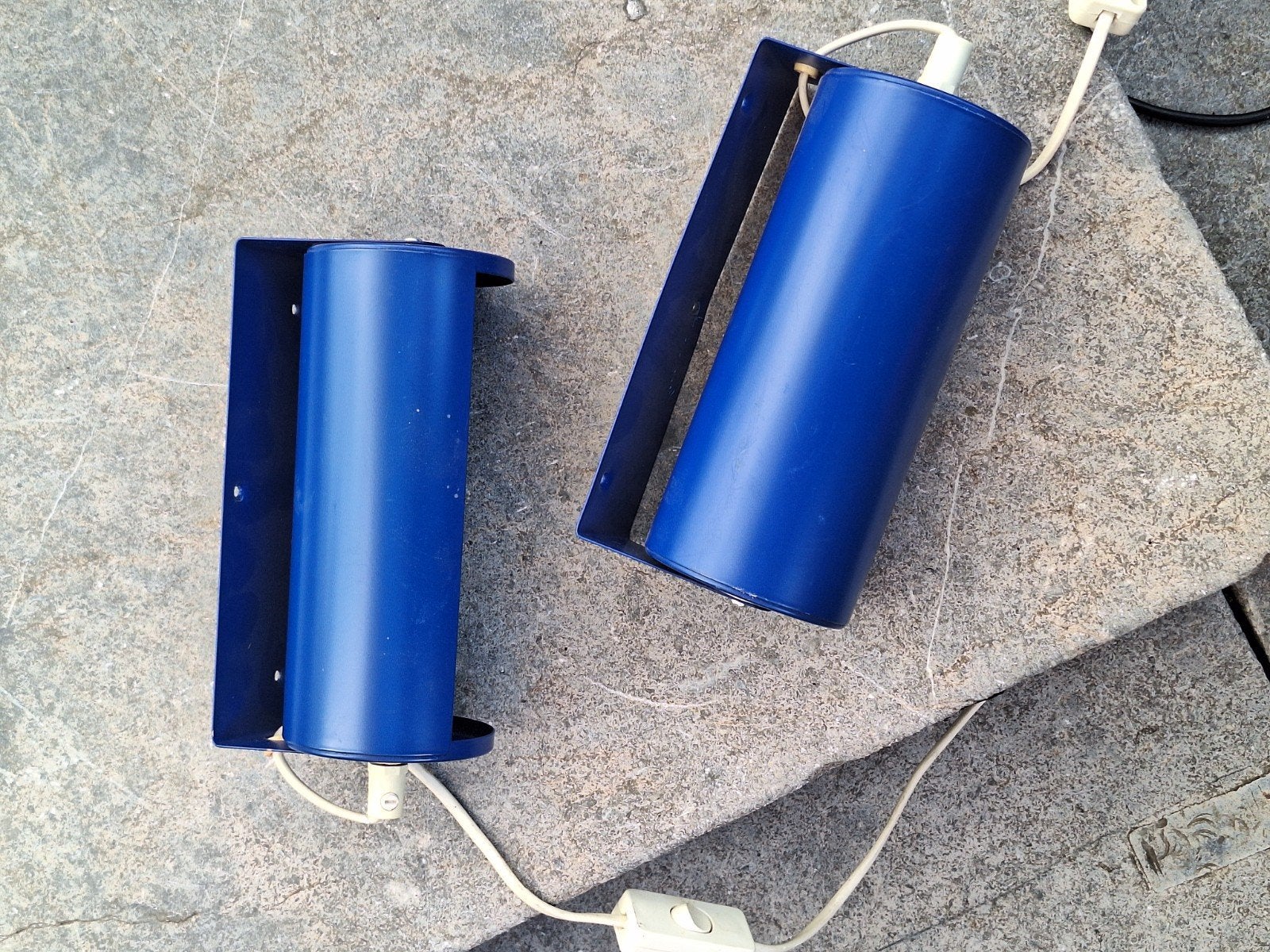 paire de lampe ikea  bleu  vintage 1986, Maison & Meubles, Lampes | Appliques, Enlèvement ou Envoi, IKEA, Bleu