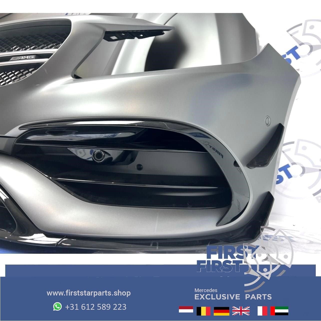 W176 A45 AMG FACELIFT PERFORMANCE VOORKOP MAT GRIJS 787 Merc, Utilisé, -, Avant, -