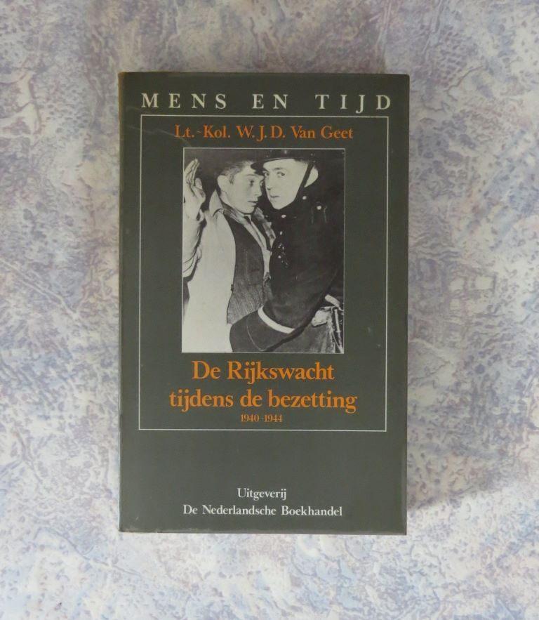 Rijkswacht Politie 1940 1944 Orde Tucht Brigade Uniform Pet, Verzenden, Zo goed als nieuw, Maatschappij en Samenleving