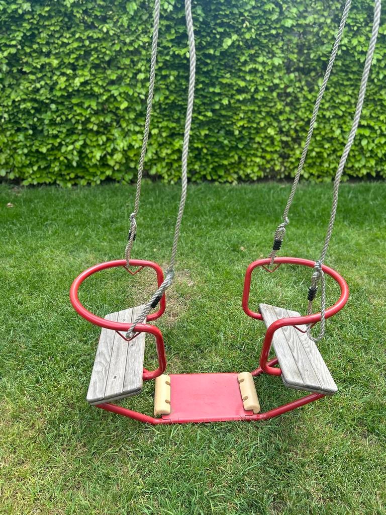 Duozit rood metaal, Enfants & Bébés, Jouets | Extérieur | Aires de jeux, Enlèvement, Utilisé, Balançoire