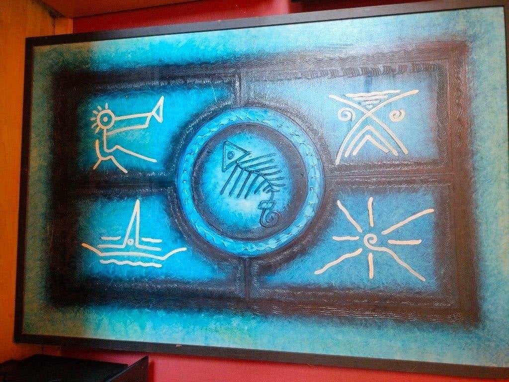 Schilderij, Antiquités & Art, Art | Peinture | Moderne, Enlèvement, Encadré, Autre sujet