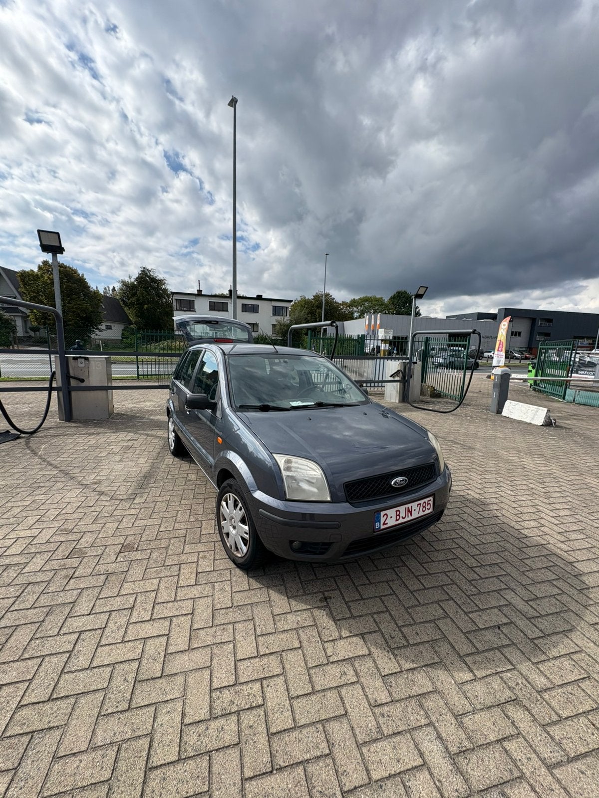Ford Fusion 2005, Auto's, Voorwielaandrijving, Monovolume, USB, Blauw