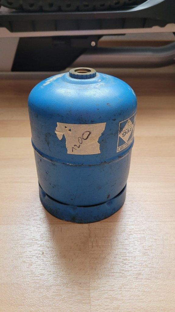 Lege gasfles campingaz 901 zonder dop, Caravans en Kamperen, Kampeeraccessoires, Ophalen