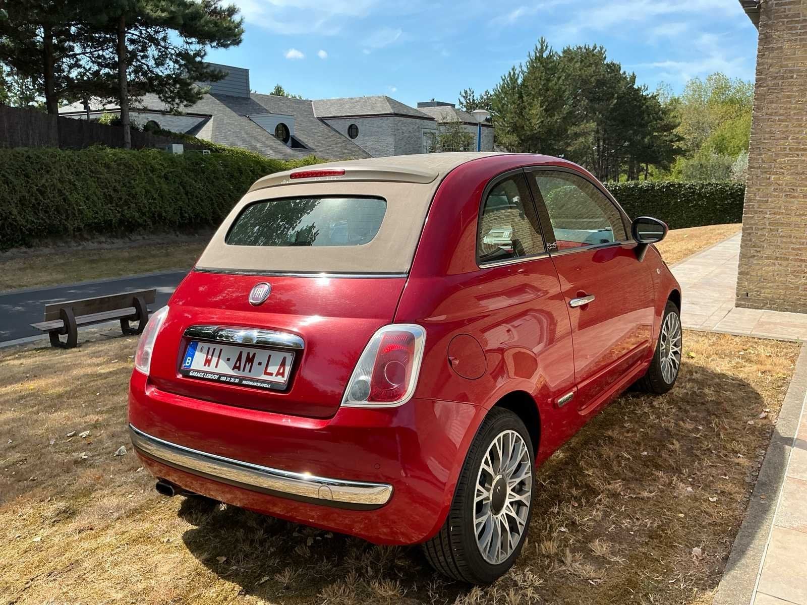 2010 Fiat 500 Personenauto, Auto's, Fiat, Gebruikt, Cabriolet, Bedrijf, Te koop