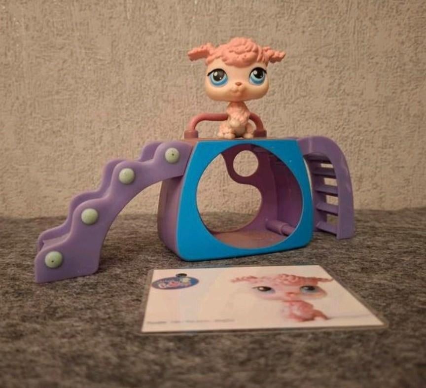 Littlest Pet shop ( LPS) figuur : poedel #48, Verzamelen, Ophalen of Verzenden