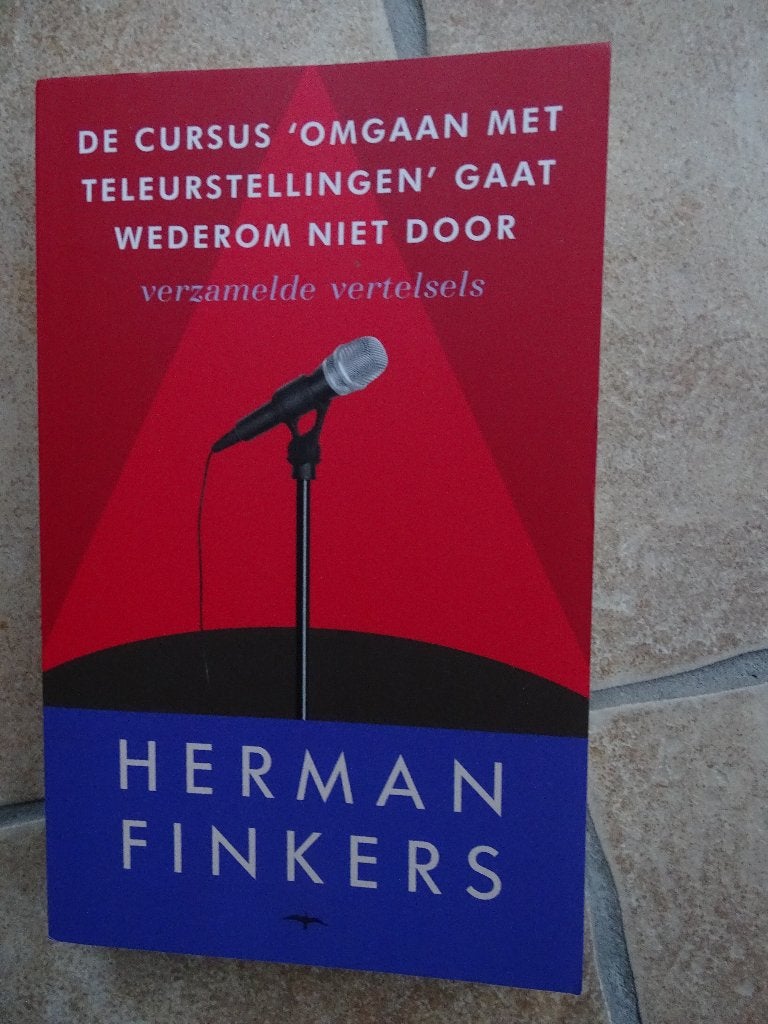 Herman Finkers-De curcus "omgaan met teleurstelling", Boeken, Humor, Ophalen of Verzenden, Zo goed als nieuw, Anekdotes en Observaties