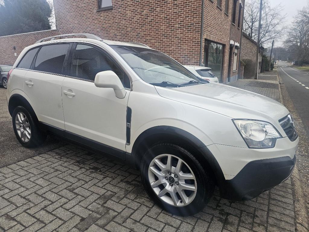 Opel Antara 2.0 Cdti 126pk(Bouwjaar2009/130.000km), Voorwielaandrijving, 4 cilinders, Wit, Leder