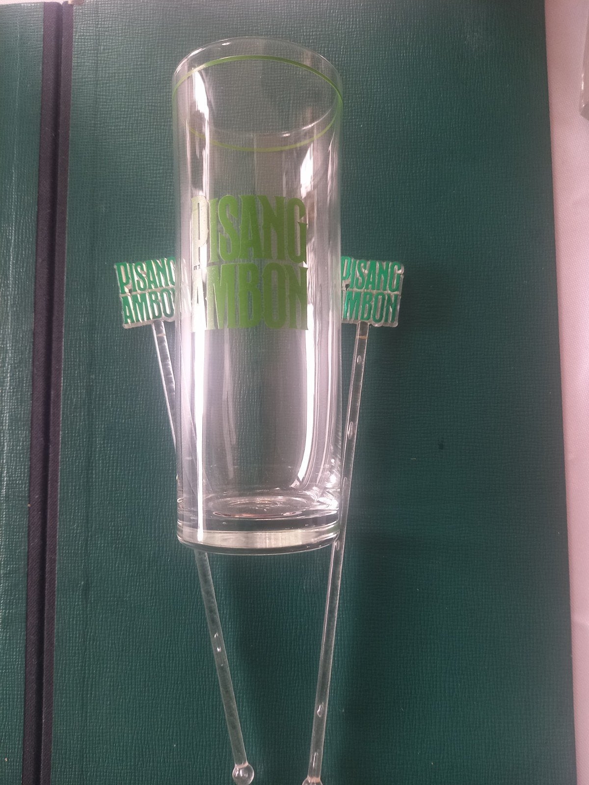 Pisang Ambon glas, Collections, Enlèvement ou Envoi, Comme neuf, Verre à soda