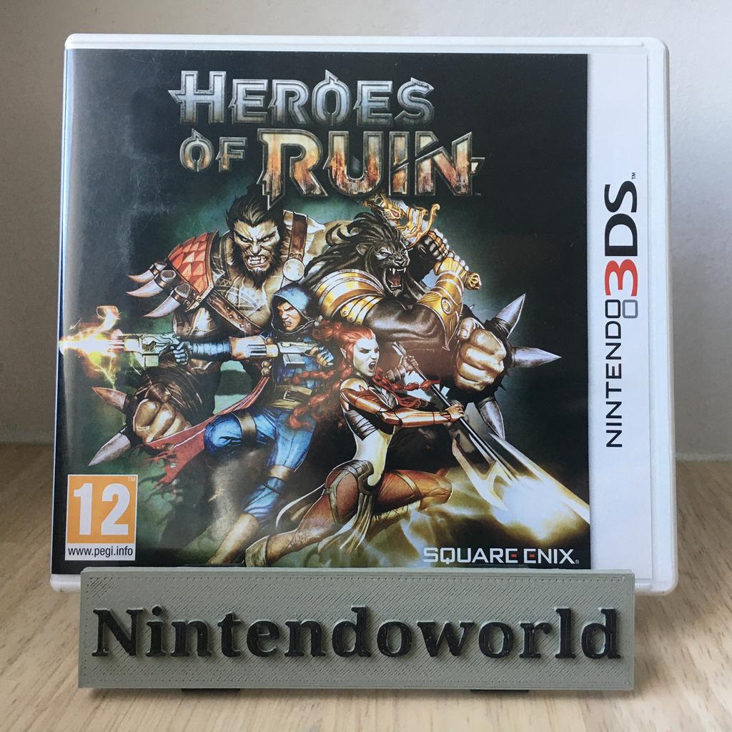 Heroes Of Ruin (3DS), Consoles de jeu & Jeux vidéo, Jeux | Nintendo 2DS & 3DS, Enlèvement ou Envoi, Comme neuf, Plateforme, Online