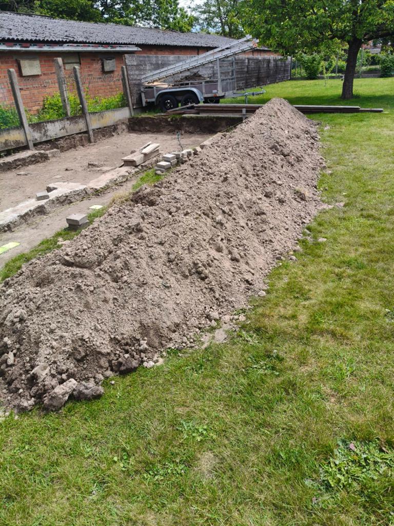 Gratis grond, Tuin en Terras, Ophalen