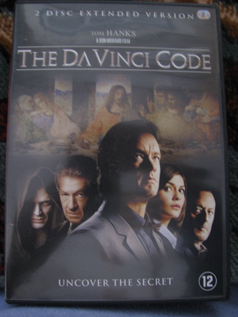 Da vinci code met Tom Hanks, CD & DVD, DVD | Action, Enlèvement ou Envoi, Anglais, Thriller d'action, À partir de 12 ans