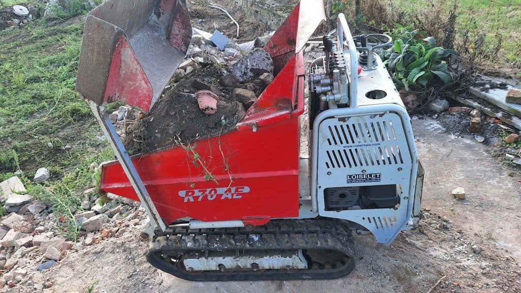 Minidumper RT 70 met roterende aandrijving, Zakelijke goederen, Ophalen, Dumper