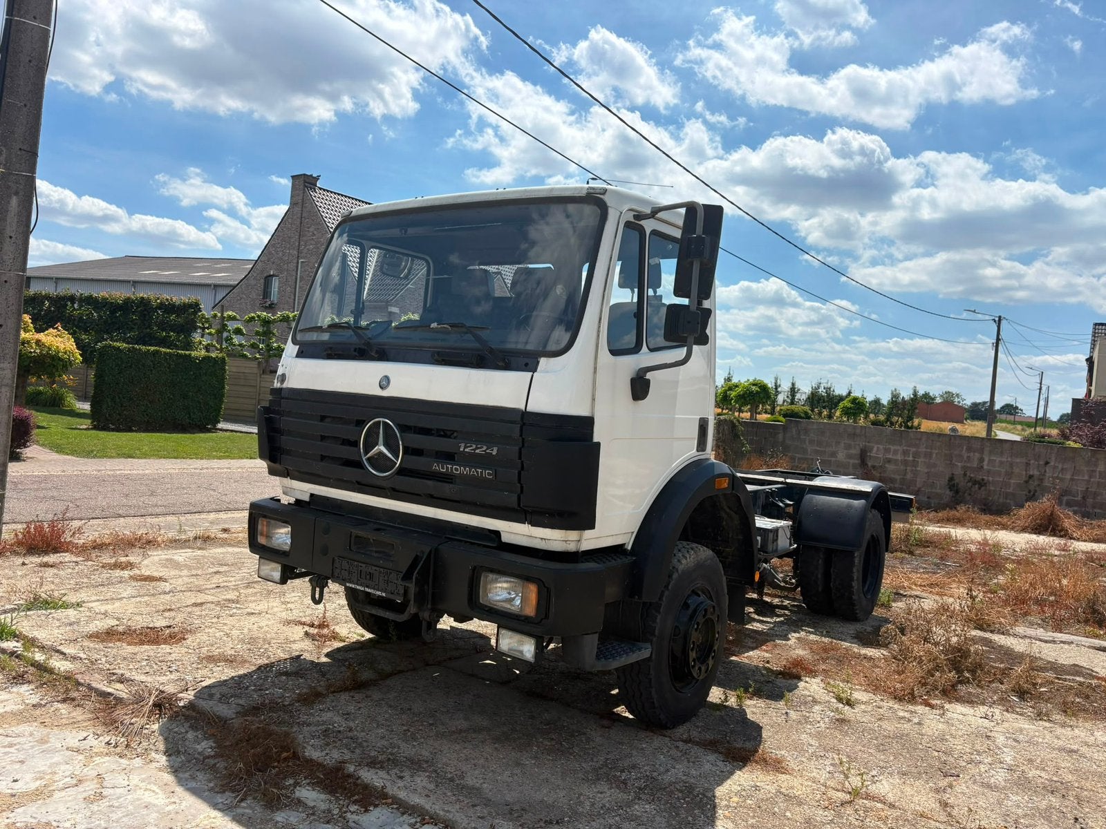 Mercedes SK 1224 1998 14 000 km 4x4 papier allemand, Autos, Achat, Entreprise, Mercedes-Benz, Diesel