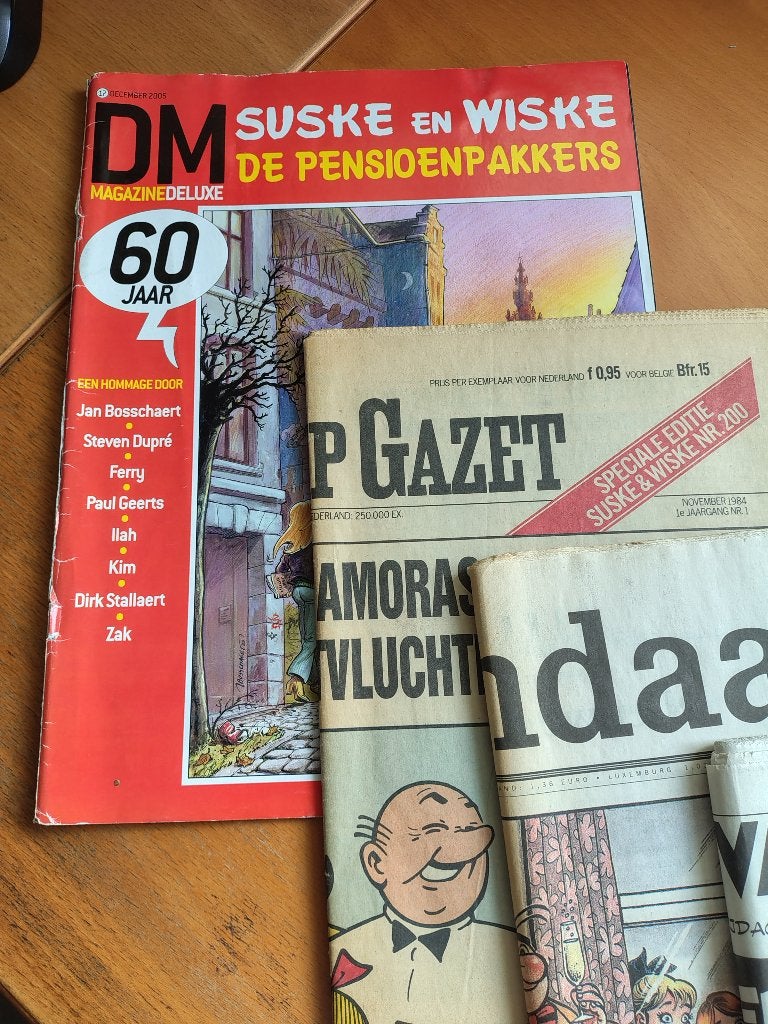 Strips Memorabilia, Verzenden, Gelezen