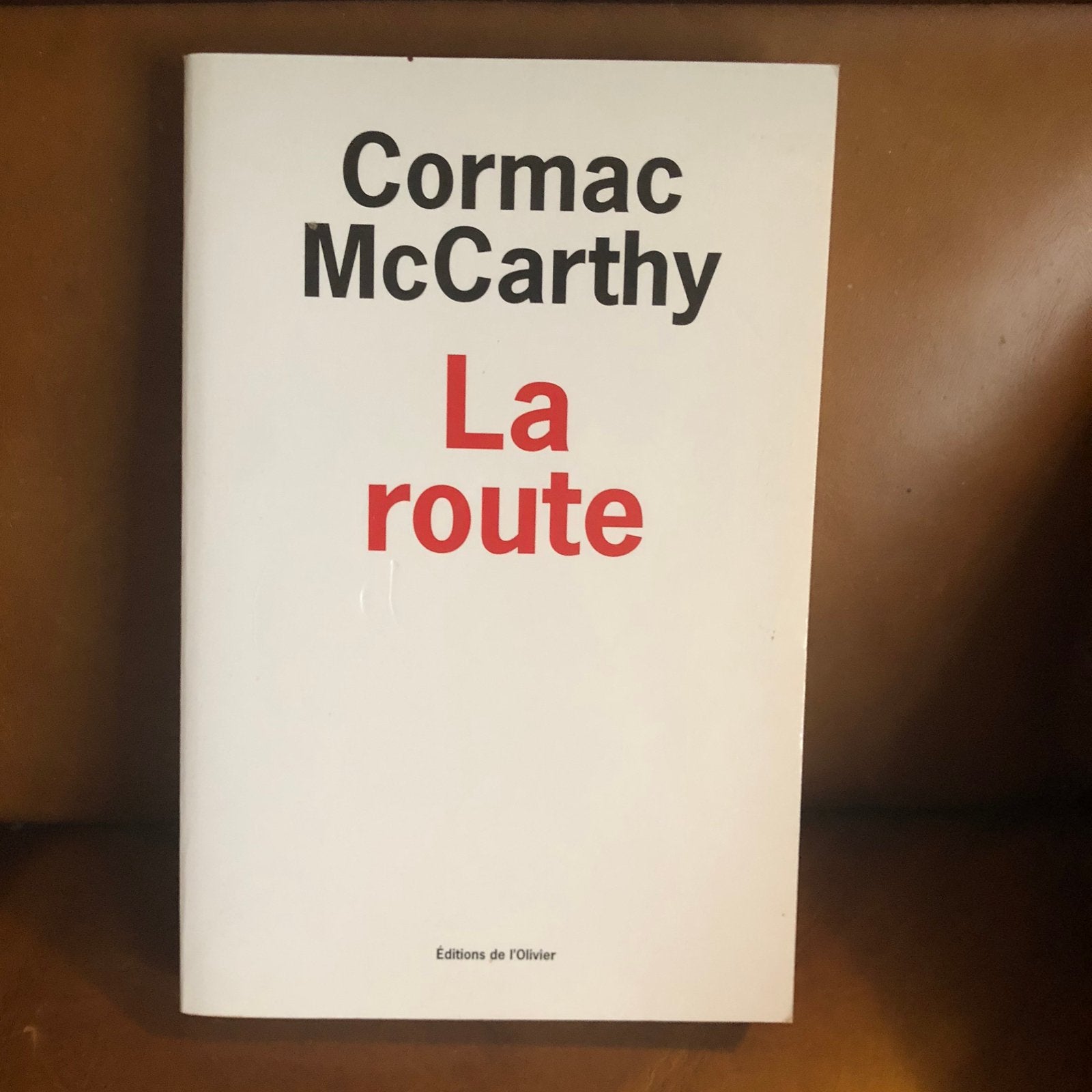 De weg - Cormac McCarthy, Ophalen, Cormac Mccarthy