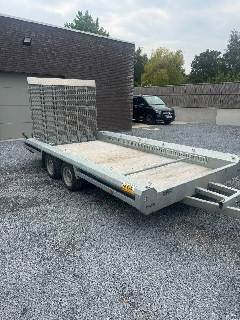 Hulco Terrax 2 machinetransporter, Auto diversen, Aanhangers en Bagagewagens, Ophalen, Zo goed als nieuw