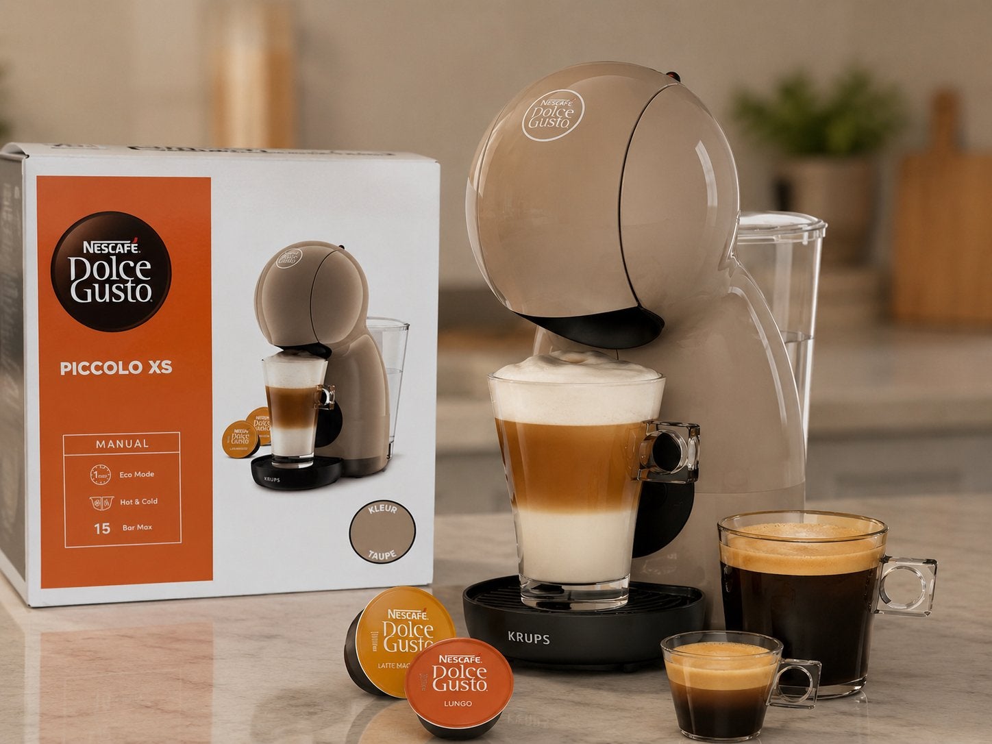Machine à café Nescafé Dolce Gusto Piccolo XS KRUPS, Electroménager, Cafetières, Neuf, Dosettes et capsules de café, Autres modèles