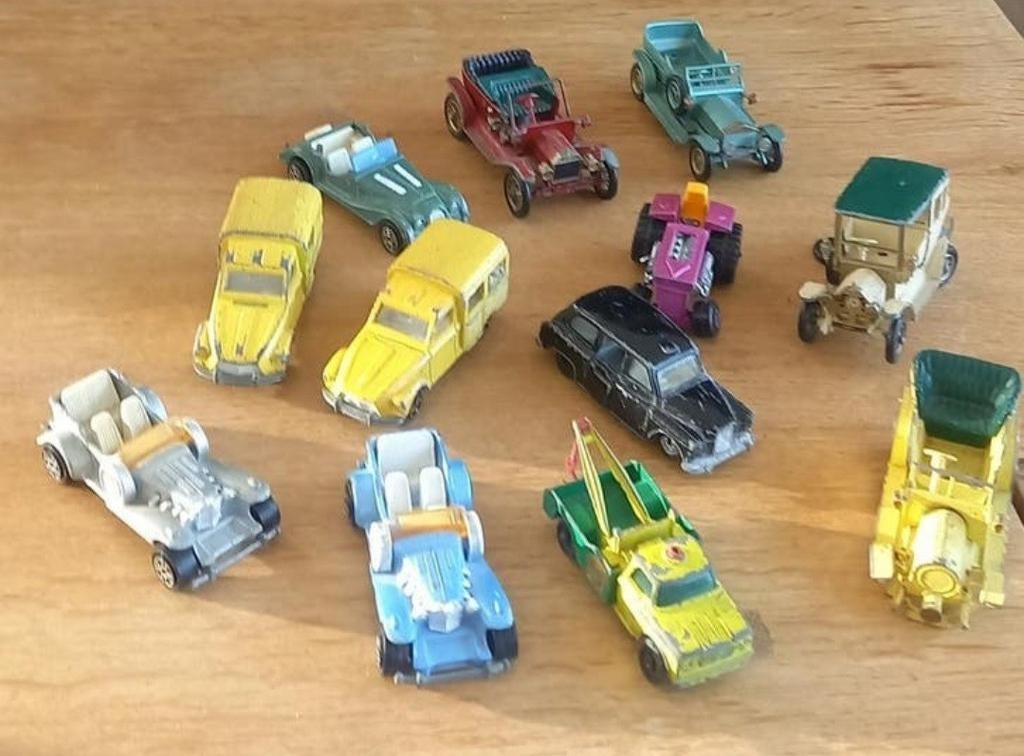 Lotje oude wagentjes, Verzamelen, Ophalen of Verzenden