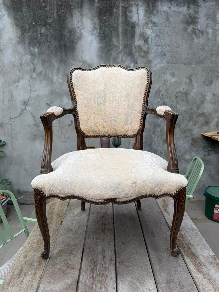 Stoel Louis XV stijl, Antiek en Kunst, Ophalen