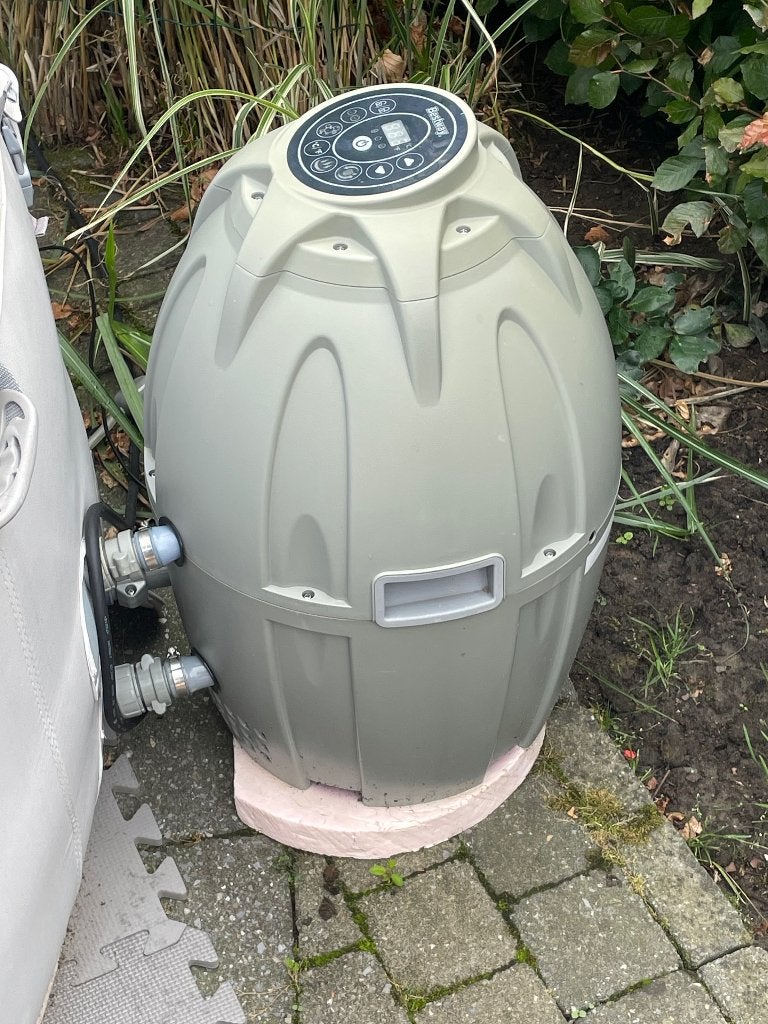 Jacuzzi Pomp Lay Z Spa - Bestway, Tuin en Terras, Bubbelbaden en Hottubs, Ophalen, Gebruikt, Pomp, Vast