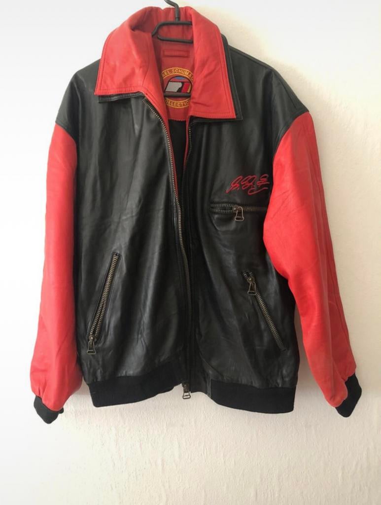 Michael schumacher colecction jas, Motoren, Kleding | Motorkleding, Jas | leer, Heren, Tweedehands, Ophalen of Verzenden