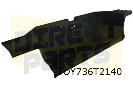 Toyota Hi-Lux (6/16-) Afdekking achterbumper midden zwart Or, Auto-onderdelen, -, Verzenden, -, Nieuw
