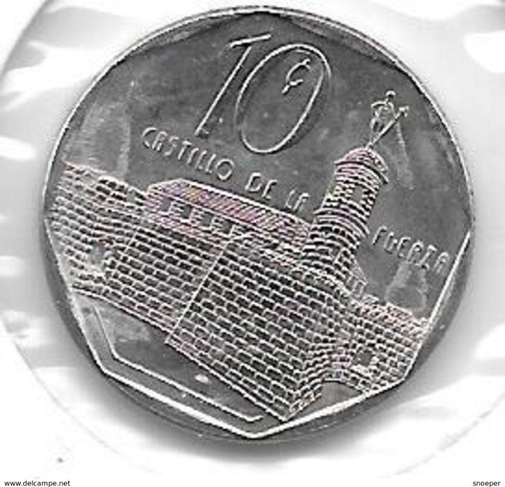 cuba 10 c entavos 1999 km 576.2 unc, Postzegels en Munten, Munten | Amerika, Verzenden, Noord-Amerika, Losse munt