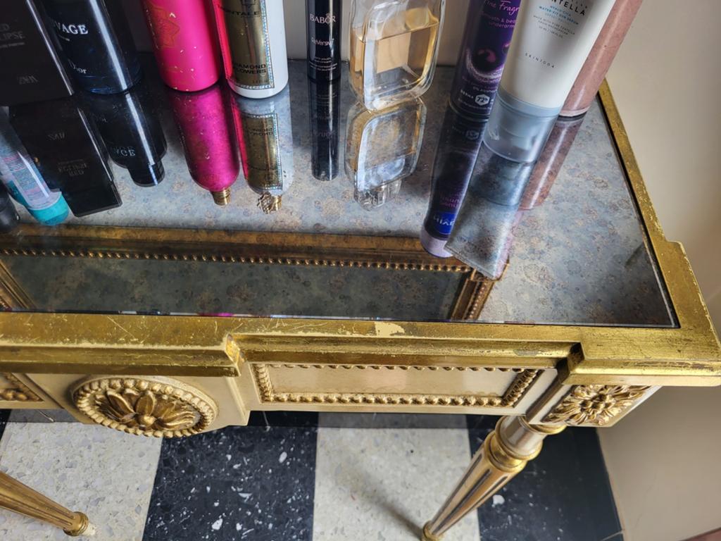 Console tafel met spiegel, Ophalen