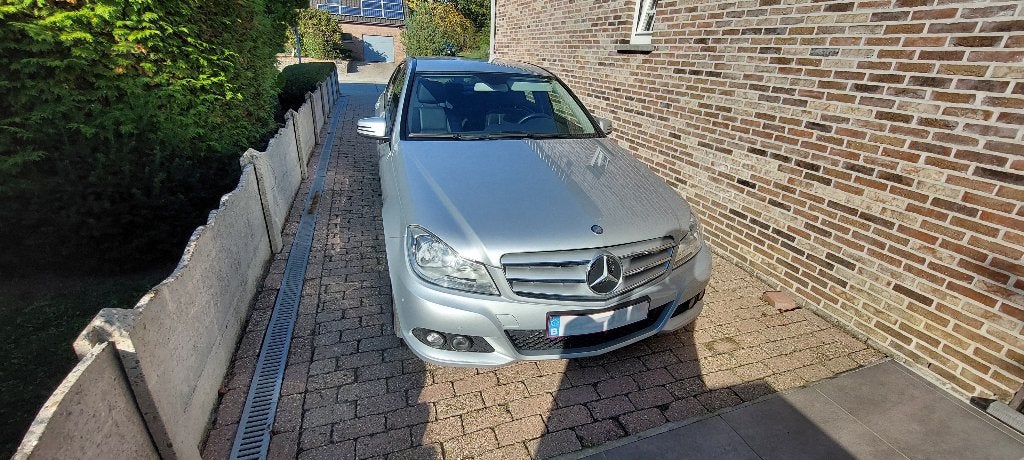 Mercedes-benz c 180 CDI, Auto's, Euro 5, Achterwielaandrijving, 1800 kg, Zwart