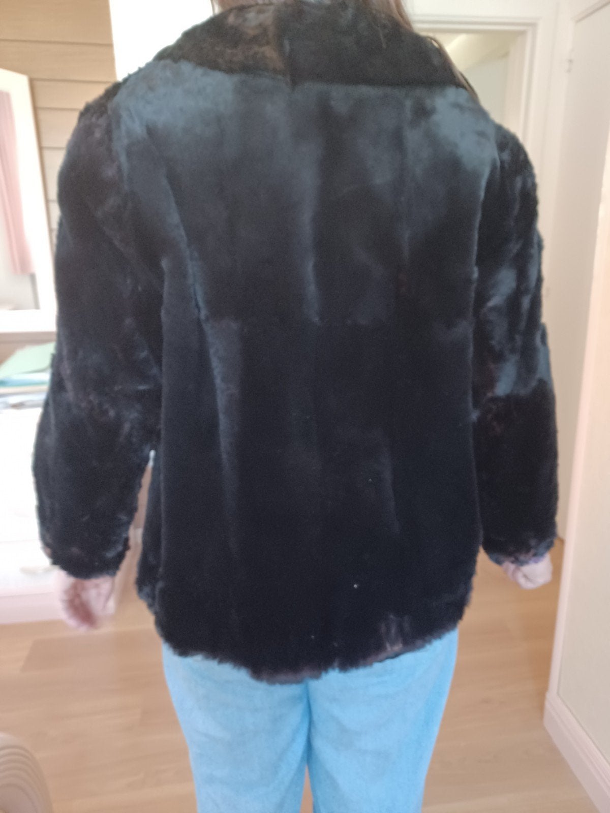 Mataeu de fourrure noir, Kleding | Dames, Jassen | Winter, Ophalen, Zwart